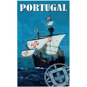 Toalla de playa portuguesa de microfibra Caravela