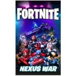 Toalla de playa de microfibra Fortnite Nexus War