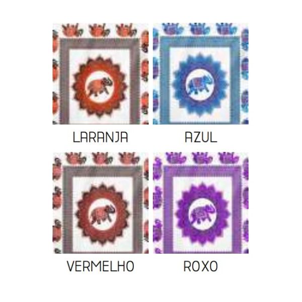 Toalla India Elefantes Grandes 240 x 210 cm