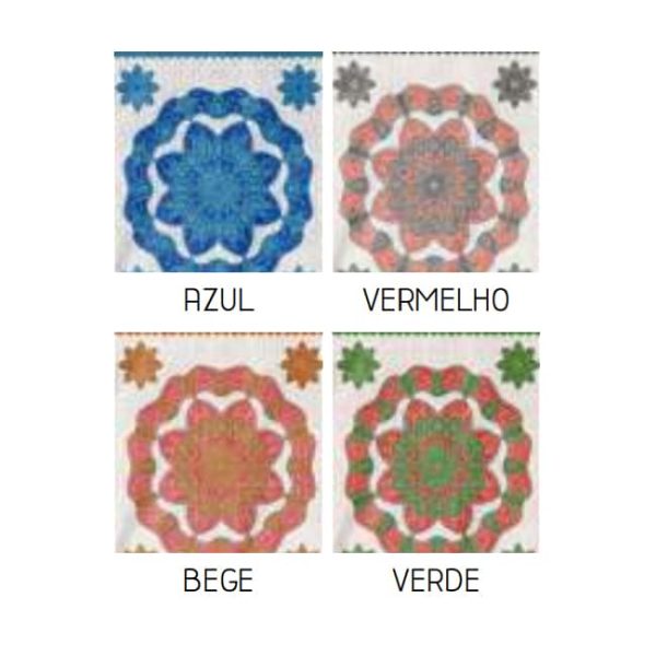 Toalla India Flores Grande 240 x 210 cm