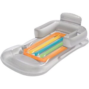 Colchón Silla Hinchable Designer Fashion Lounge Plata Bestway 43028