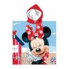 Poncho de Playa Infantil Poliéster Minnie en Primera Línea de Playa
