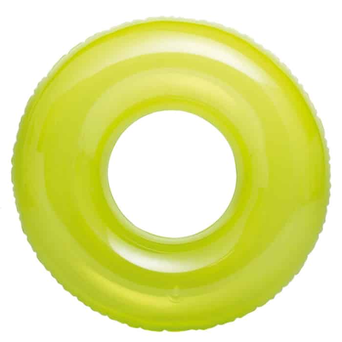 Intex 59260 Flotador Infantil Transparente Colorido Verde