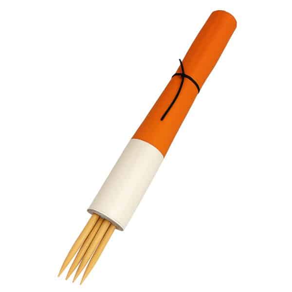 Cortavientos de 5 Clubes Nacionales Naranja