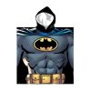 Poncho de Playa Infantil Poliéster Batman Frontal