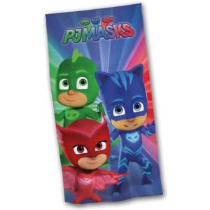 Toalla de Playa Infantil PJ Masks 2 de Microfibra