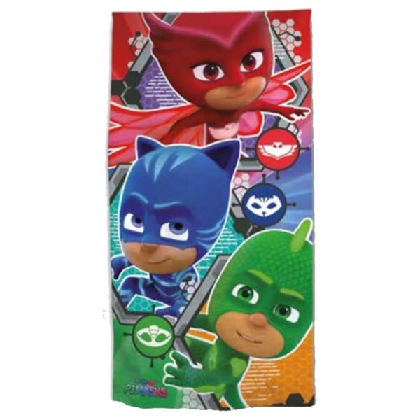 Toalla de Playa Infantil de Microfibra PJ Masks