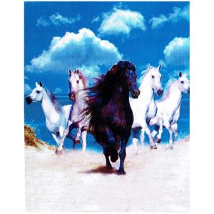 Toalla de Playa Doble Cavalos con Bolsa