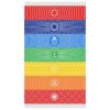Toalla Pareo de Algodón con Flecos Chakras