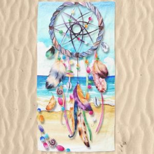 Toalla de playa de microfibra Dreamcatcher Beach
