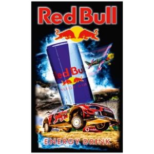 Toalla de playa de microfibra Red Bull Energy Drink