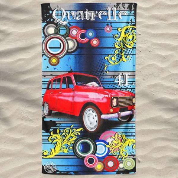 Toalla de playa Renautl Microfibra 4L (Quatrelle)