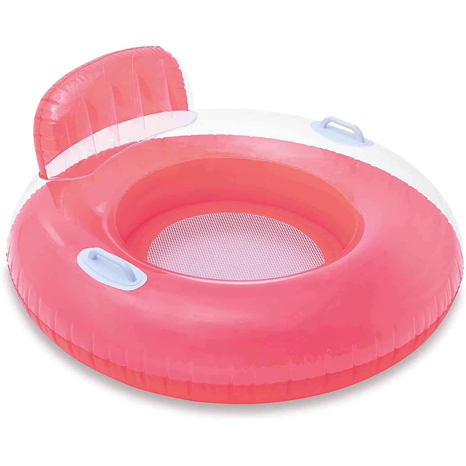 Silla Boya con Fondo y Respaldo Candy Intex Rosa 56512