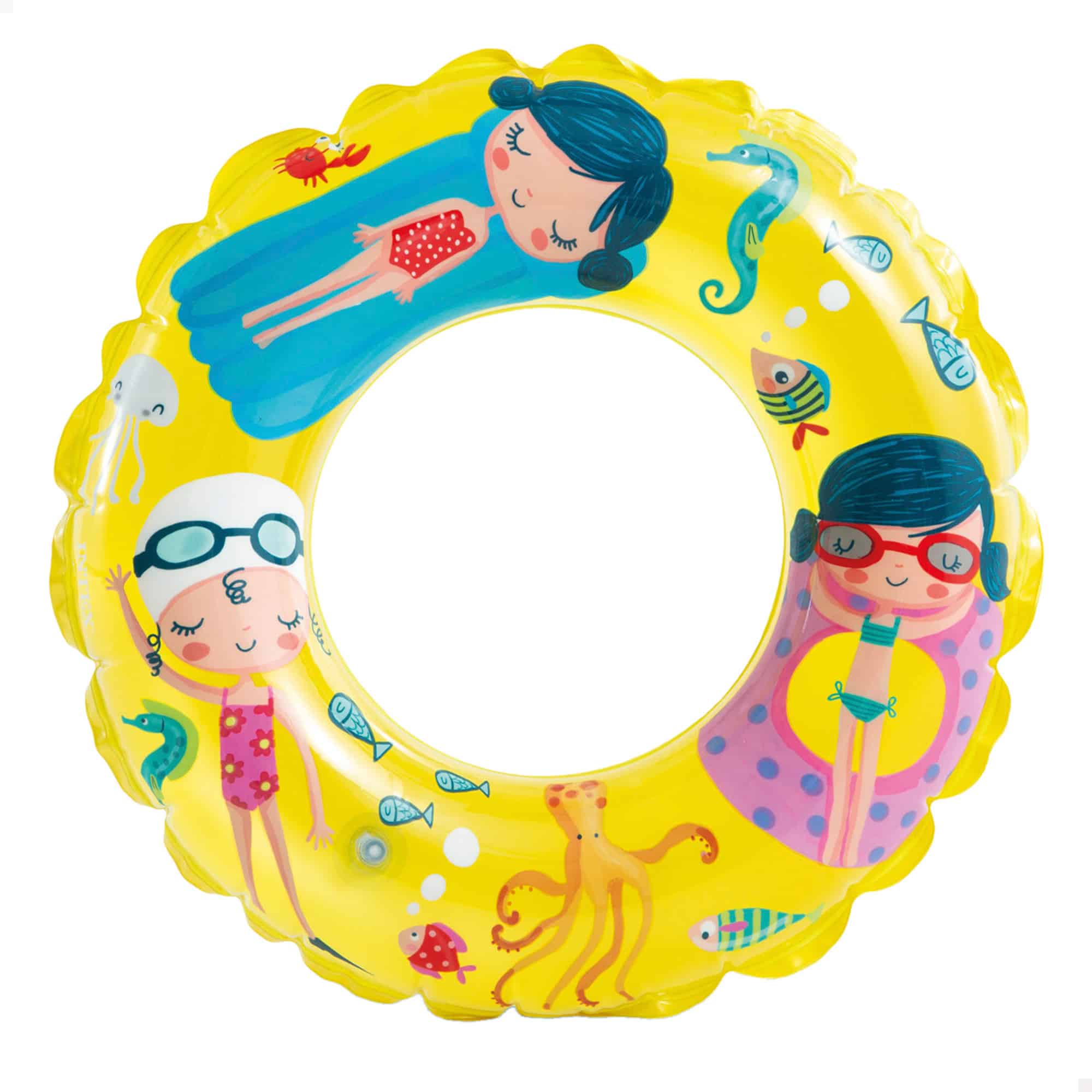Flotador Infantil con Dibujos 61cm Intex 59242