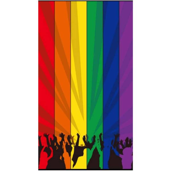 Toalla de playa de microfibra LGBTI