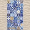Toalla de Playa de Microfibra Azulejos Portugal Abajo Izquierda