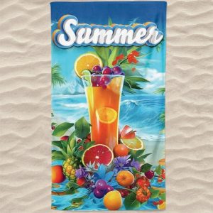 Toalla de playa de microfibra de verano Sumo Tutti-Frutti