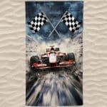 Toalla de playa de microfibra Fórmula 1