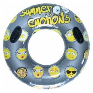 Boya Hinchable Emojis con Asas Aremar 6452 Transparente