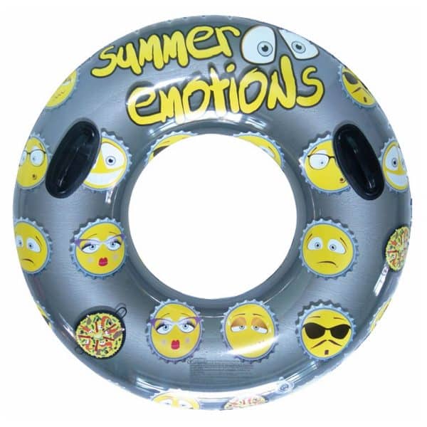 Boya Hinchable Emojis con Asas Aremar 6452 Transparente