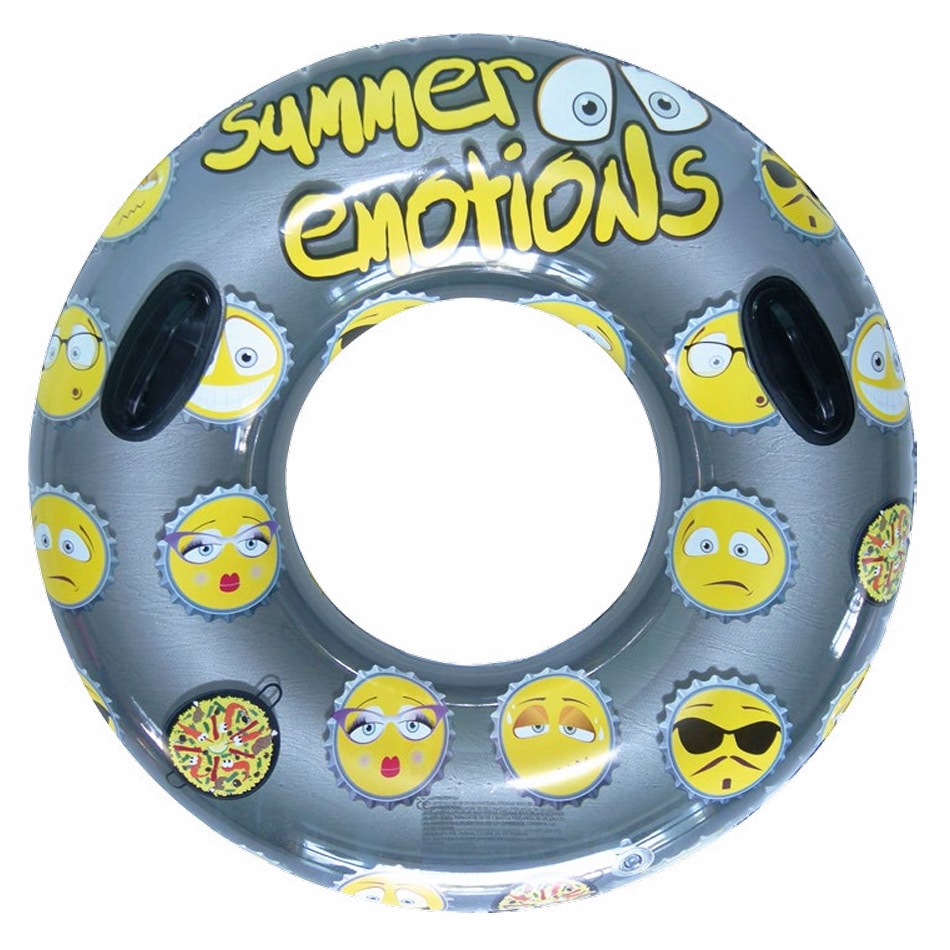 Boya Hinchable Emojis con Asas Aremar 6452 Transparente