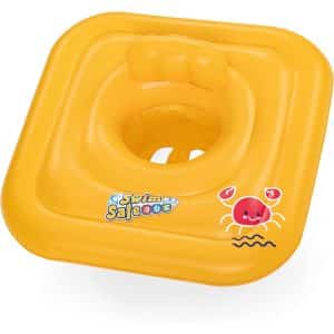 Flotador inflable para bebé “Swim Safe ABC” Cuadrado Amarillo Bestway 32050
