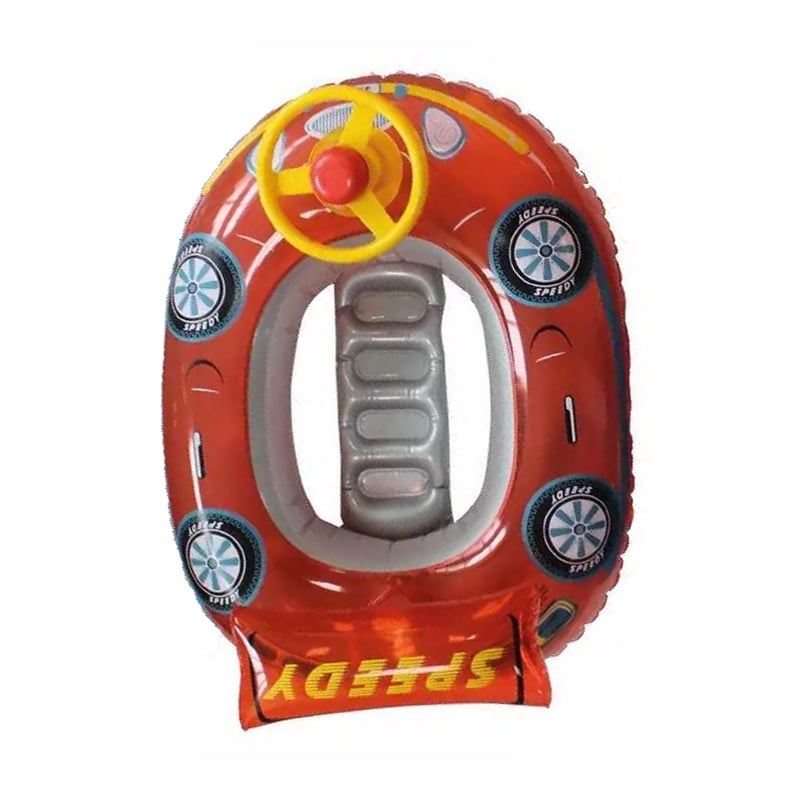 Coche de Carreras Hinchable para Niños con Soporte para Piernas Aremar 6170 Rojo
