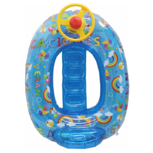 Coche Hinchable para Niños con Reposapiernas Multicolor Aremar 60134