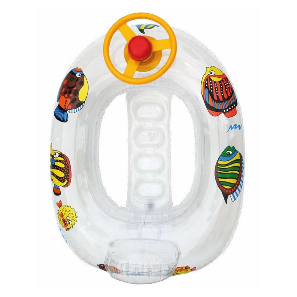 Coche hinchable para niños con soporte para piernas Peixinhos Aremar 6321