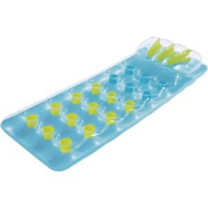 Colchón Hinchable de Taza Plata con Cojín Bestway 43015 Azul