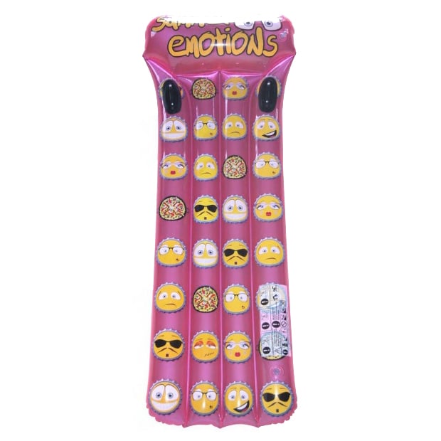 Colchón Hinchable Emojis con Asas Aremar 6451