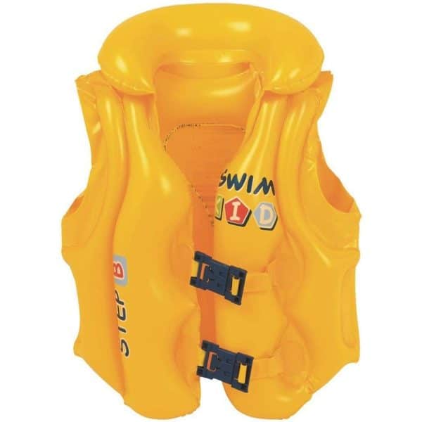 Chaleco Hinchable Amarillo 3-6 años Paso B Jilong 46088