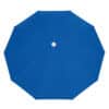 Guarda-Sol de Poliéster Resistente com Proteção UV (Prateada) por dentro Azul
