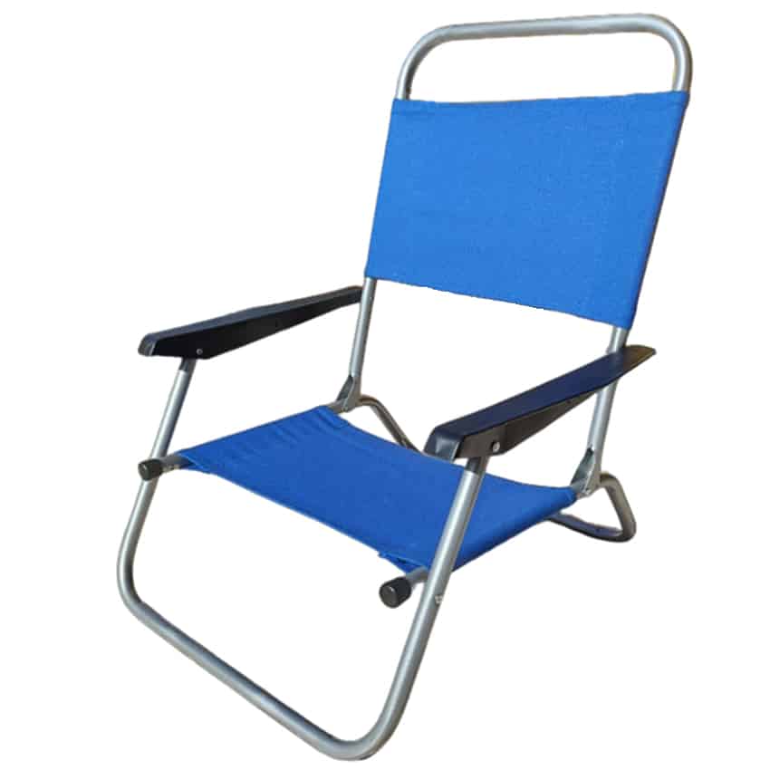 Silla Canvas Arena con Reposabrazos Azul