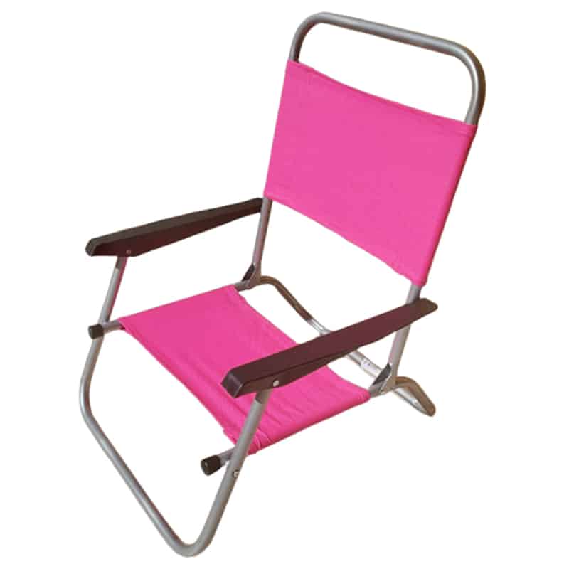 Silla Canvas Arena con Reposabrazos Rosa