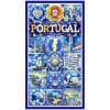Toalla de playa de microfibra Colorful Azulejos Portugal