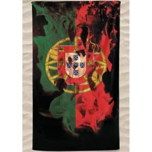 Toalla de playa de microfibra con bandera de Portugal