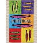Toalla-de-playa-de-microfibra-de-colores-Sardinas-Portugal