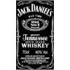 Toalla de playa tradicional de microfibra Jack Daniels 180 x 100 cm