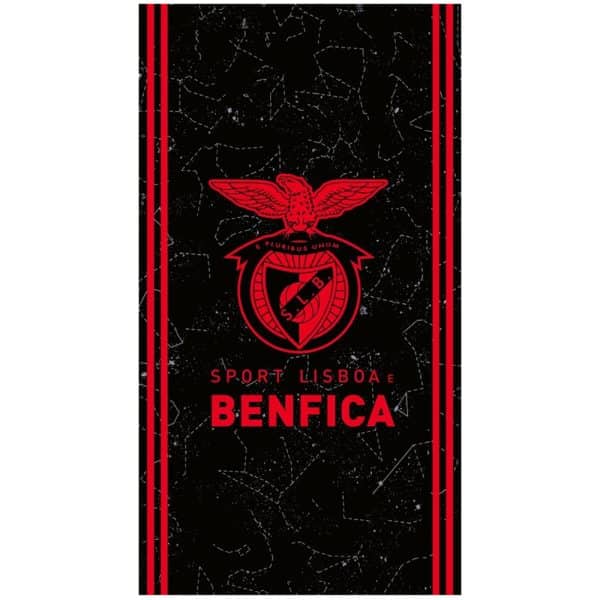 Toalla-Playa-Microfibra-SLB-Benfica-Preta-Constelacoes