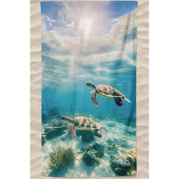 Toalla-Playa-Microfibra-Tortugas Marinas