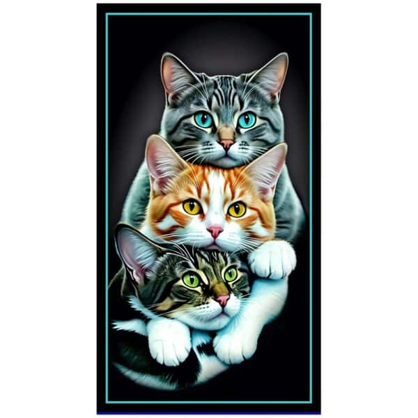Toalla-de-Playa-Microfibra-Tres-Gatos