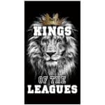 Toalla de playa de microfibra Kings of the Leagues