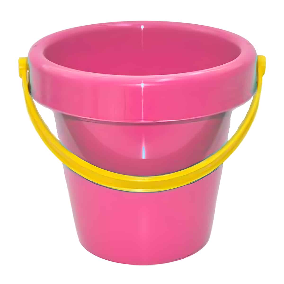 Balde de Praia Grande Nacional Liso Irmel Rosa