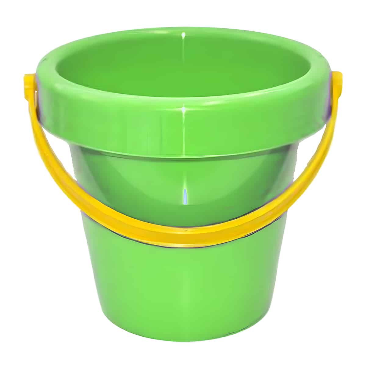 Balde de Praia Grande Nacional Liso Irmel Verde Claro