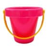 Balde de Praia Pequeno Nacional Liso Irmel Rosa