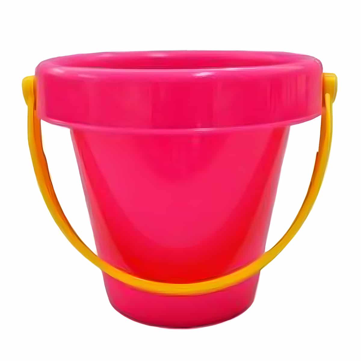 Balde de Praia Pequeno Nacional Liso Irmel Rosa