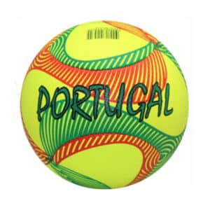 Bola Soft Futebol de Praia Algarve Portugal Amarela Take & Enjoy