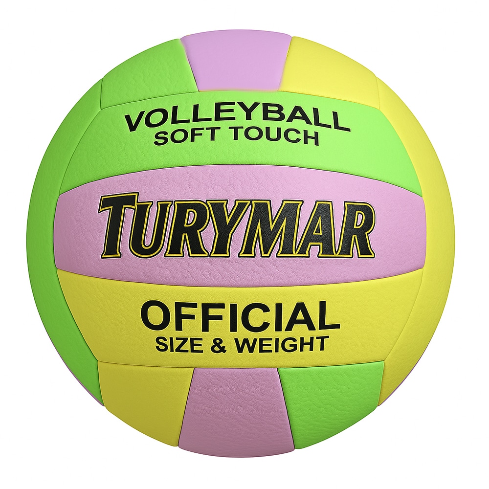 Bola de Volley de Praia Soft Touch Colorida Turymar Lilás