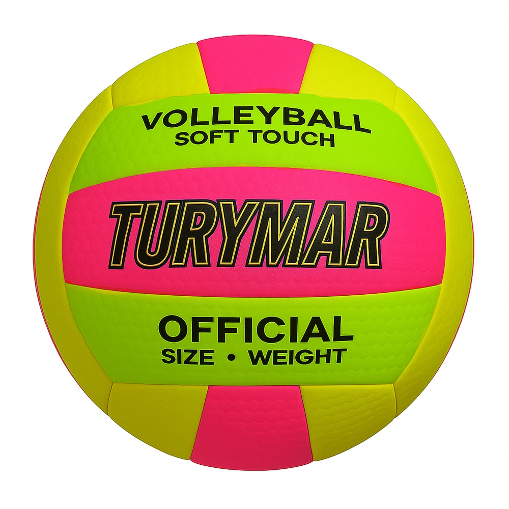 Bola Volley Praia Soft Multicolorida MaiBoer Turymar Modelo 3